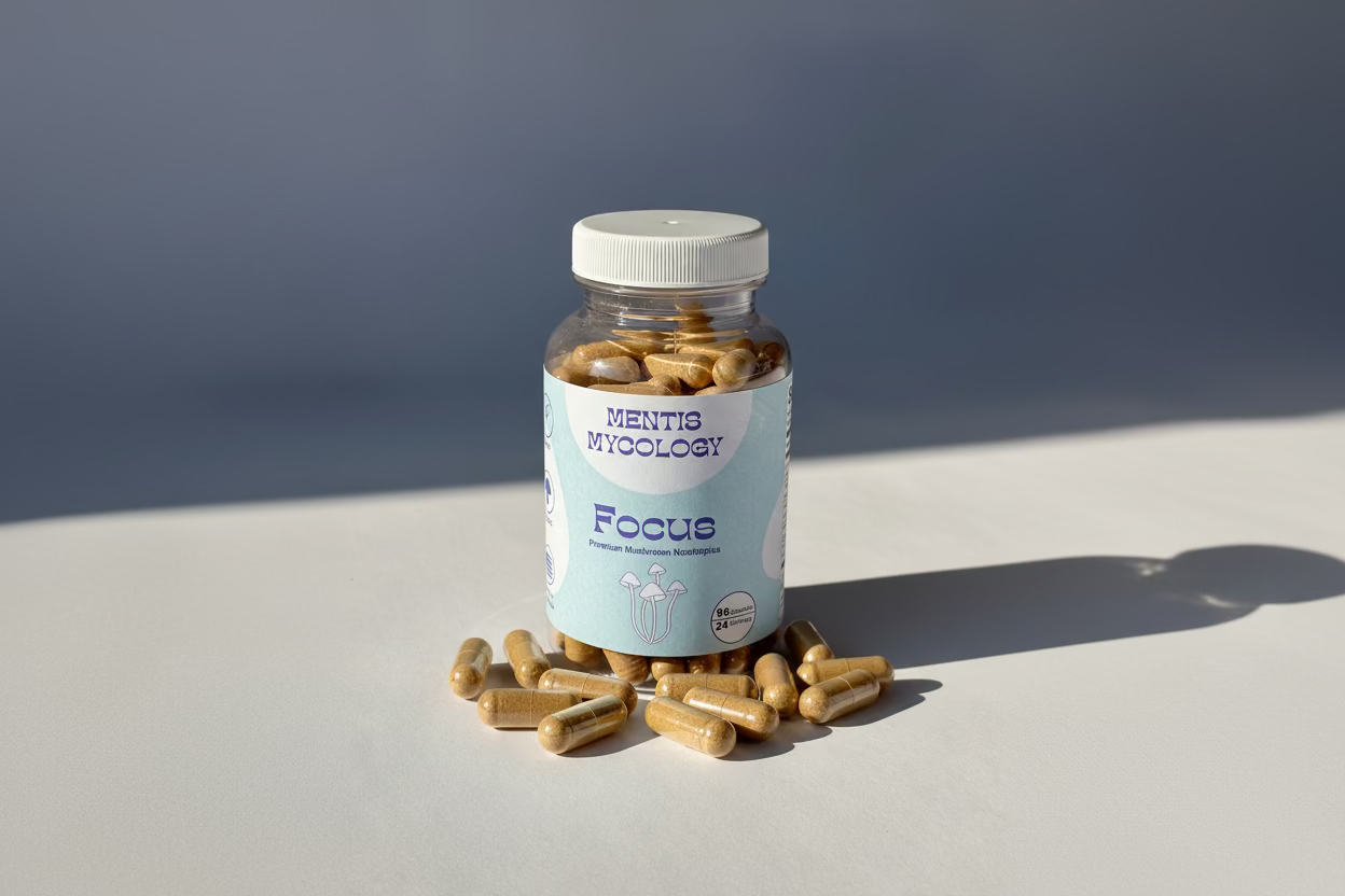 Focus Capsules – Functional Mushroom Blend