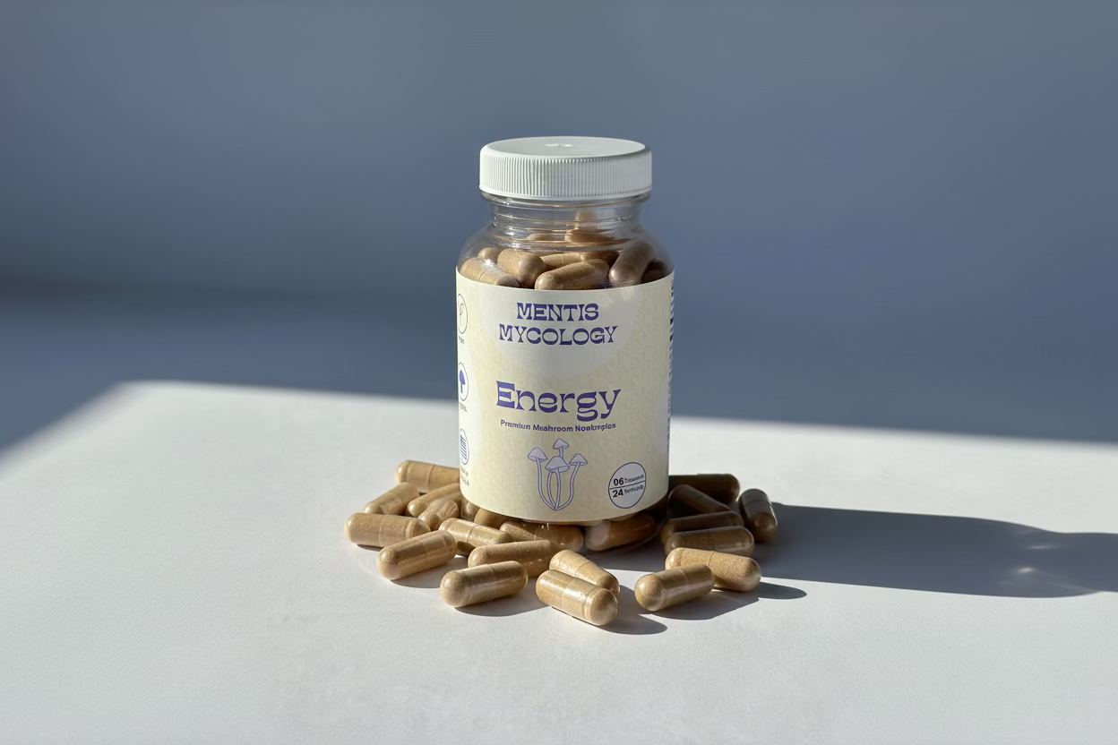 Energy Capsules | Nootropic Mushroom Supplement