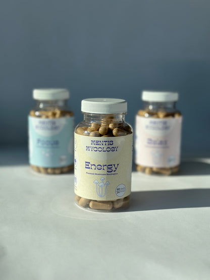 Energy Capsules | Nootropic Mushroom Supplement