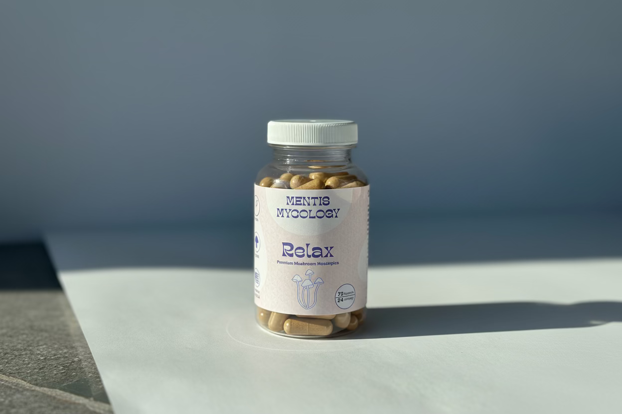 Relax Capsules | Nootropic Mushroom Supplement