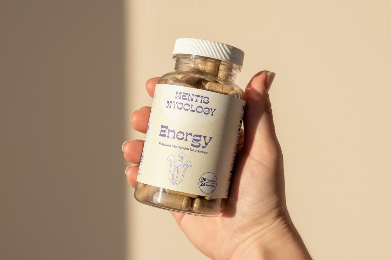 Energy Capsules | Nootropic Mushroom Supplement