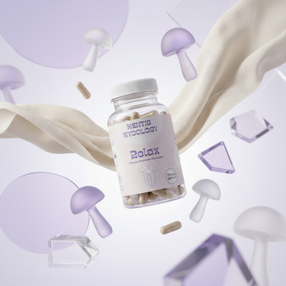Relax Capsules – Functional Mushroom Blend